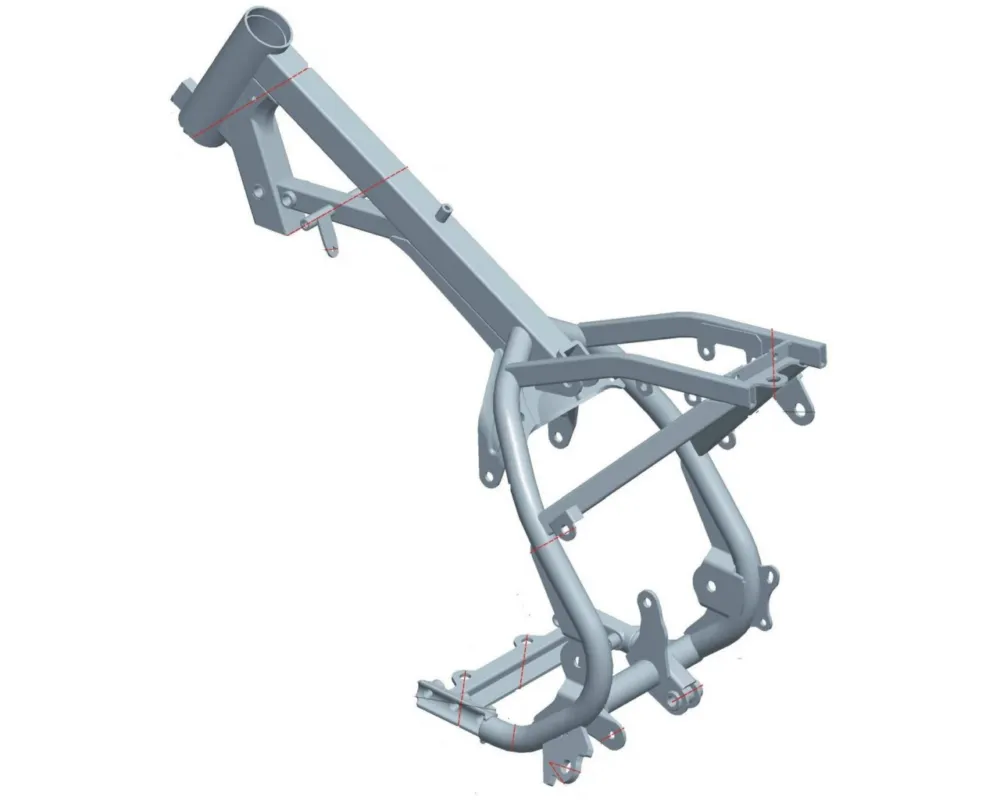 Aktuální Kompletní rám XMOTOS XB27