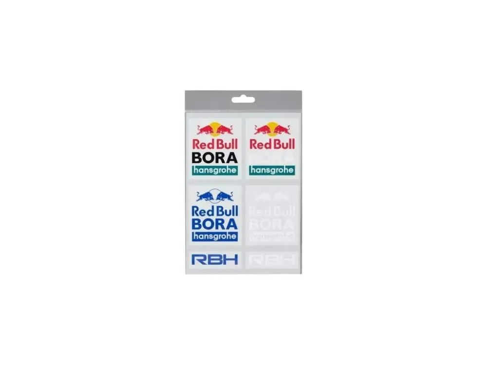 Set 6 samolepek Red Bull Bora Hansgrohe Časově Omezené