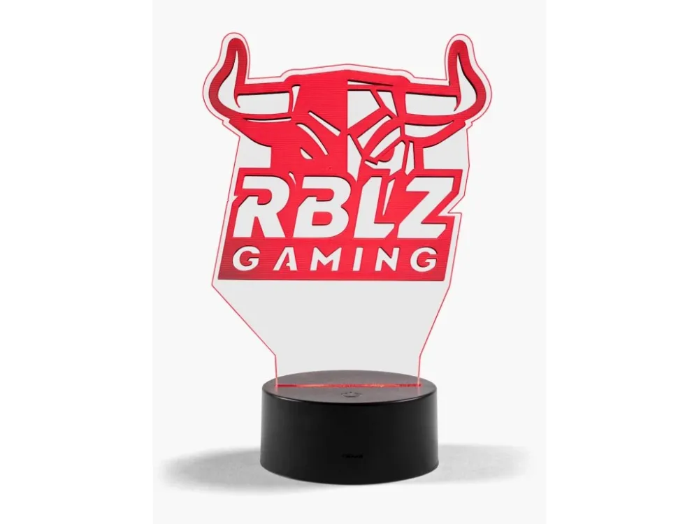 LED světlo Red Bull Leipzig RBLZ Gaming - Velikost: M Zlevněný