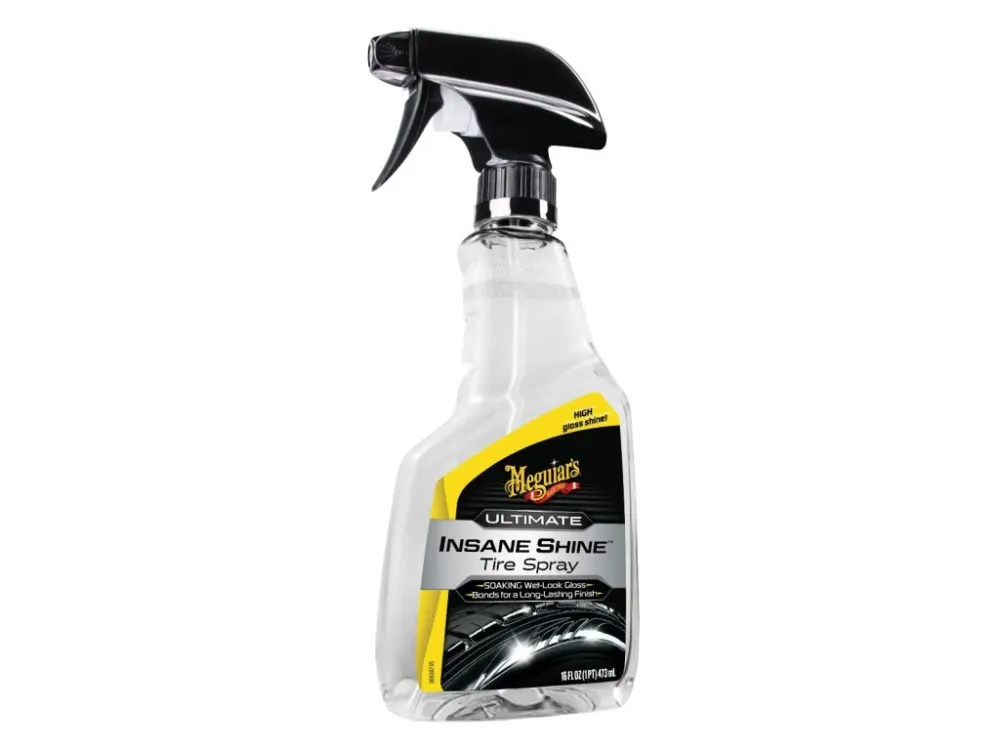 Cenová Bomba Lesk na pneumatiky Meguiar's Ultimate Insane Shine Tire Spray 473 ml - Velikost: S
