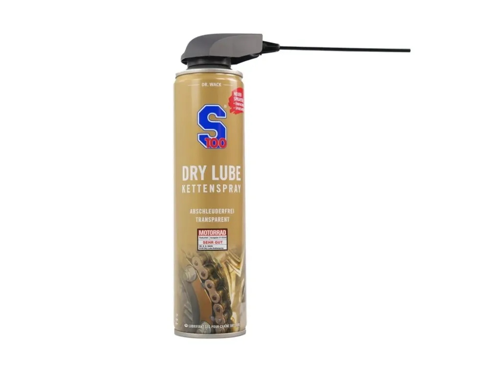 Mazivo na řetězy S100 Dry Lube Chain Spray 400 ml Cenový Hit