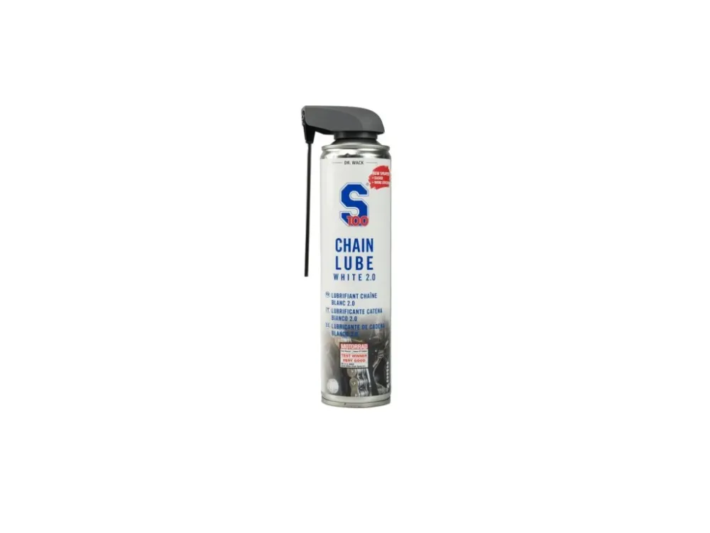 Přímo Od Výrobce Mazivo na řetězy S100 White Chain Spray 2.0 400 ml