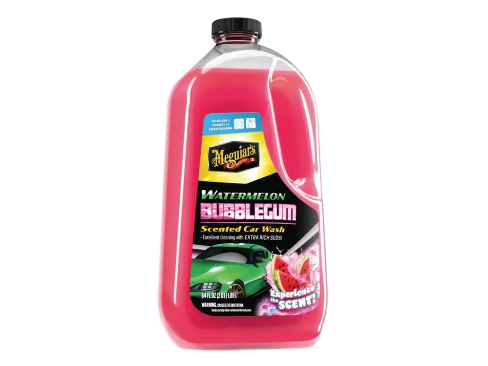 Nejlepší Cena Vysoce pěnivý autošampon Meguiar's Watermelon Bubblegum Wash s vůní melounové žvýkačky 1,89 l