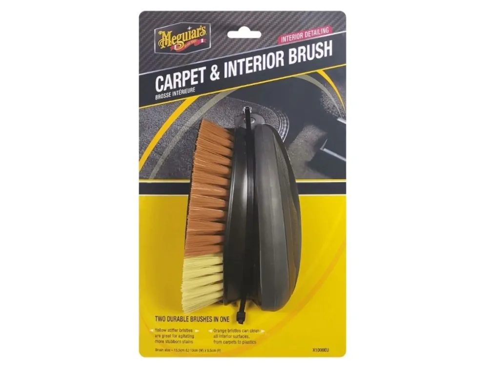 Detailingový kartáč na interiér Meguiar's Carpet & Interior Brush Dokud Zásoby Vydrží