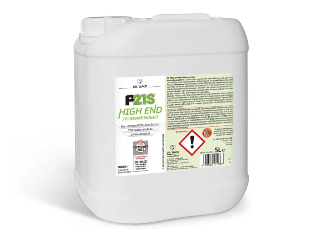 Nakupujte Hned Gelový čistič ráfků kol s reakcí se železitými kontaminanty Dr. Wack HIGH END Wheel Cleaner 5 l