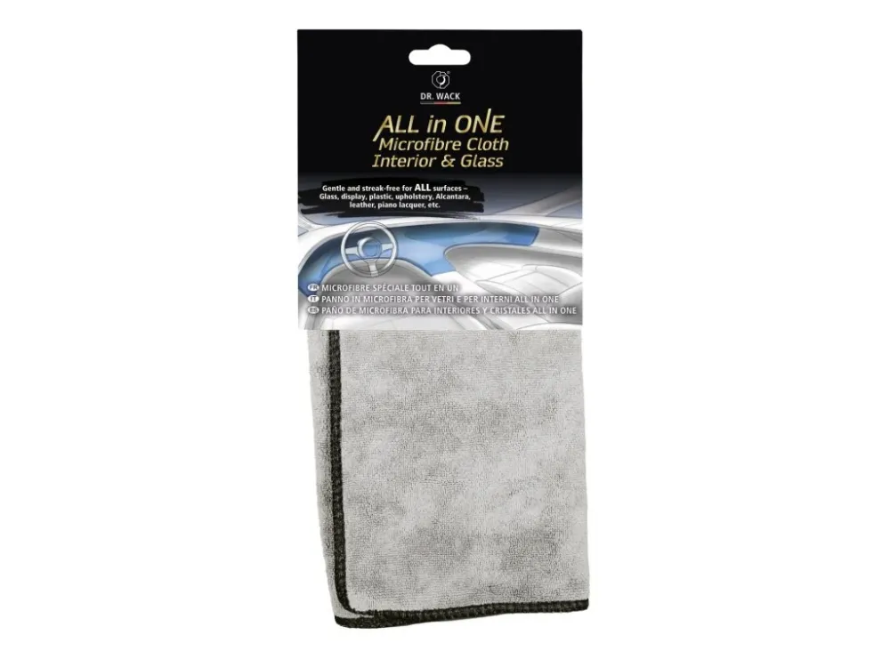 Utěrka z mikrovlákna Dr. Wack pro skla a interiér ALL in ONE Microfibre cloth Koupit Online