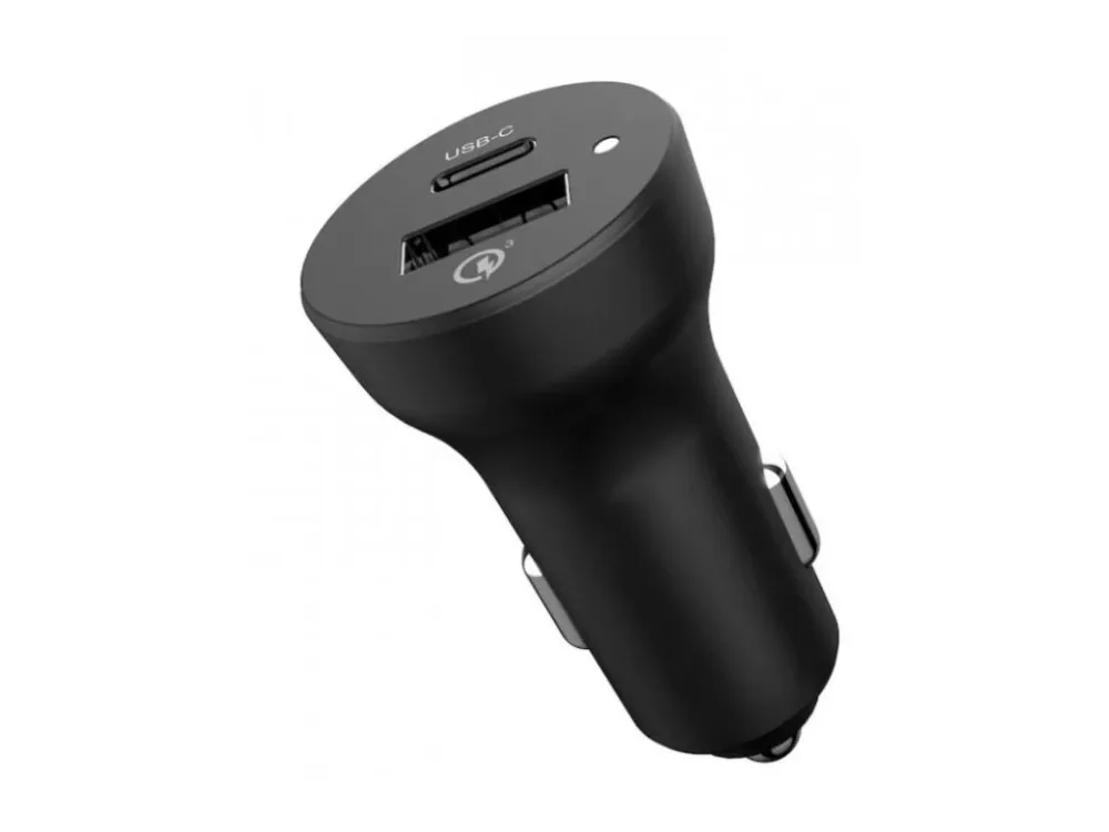 Časově Omezené Duální USB nabíječka s rychlonabíjením QC 3.0 S USB-C