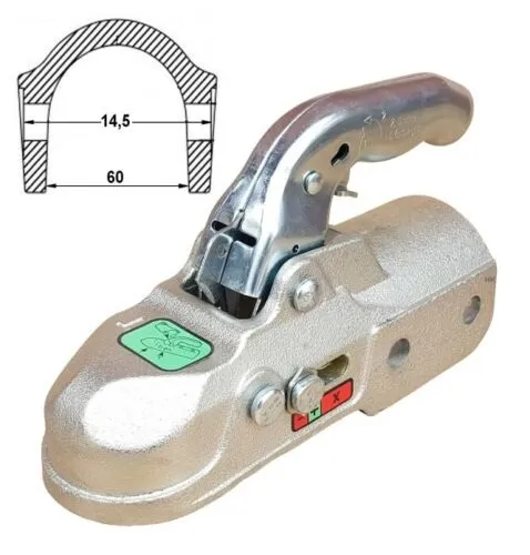 Doprava Zdarma kulová spojka kloub KNOTT K35-C prům. 60 mm, 3500 kg, šrouby M14