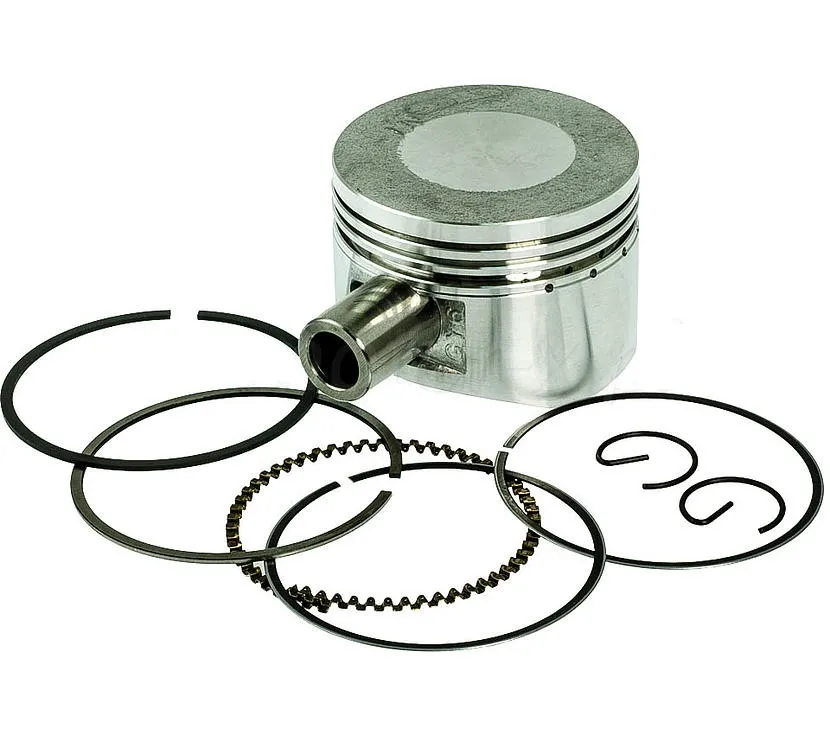 píst motoru 52,40/15/20 mm - skútry 125 ccm 4T - GY 6 - vrtání 52,4 mm Novinka