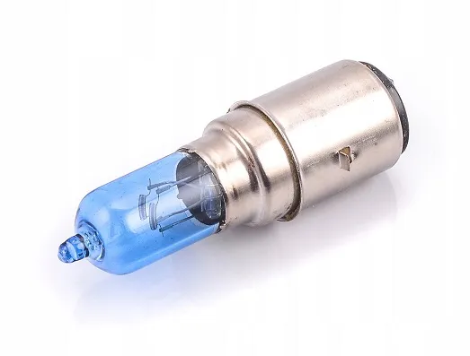 žárovka H6 12V 25/25W BA20D - modrá Novinka