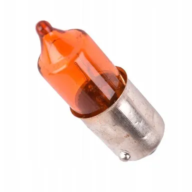 žárovka 12V 23W BA9s MINI oranžová Sezónní Sleva