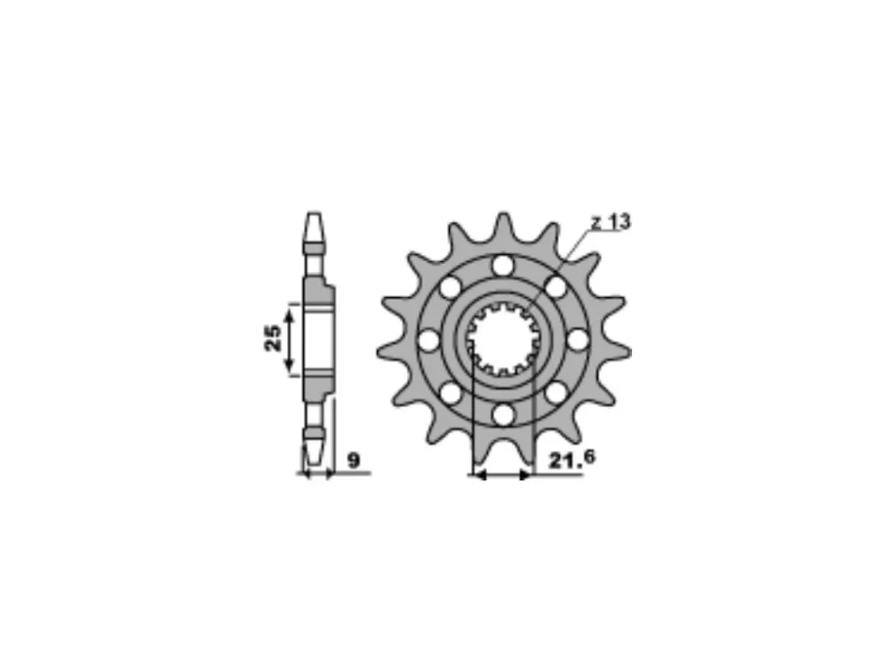 Bezpečná Platba Sekundární řetězové kolečko PBR Sprockets pro BIMOTA/ KAWASAKI/ SUZUKI/ YAMAHA /600/750/900/1000/1100 mod.520 RACING