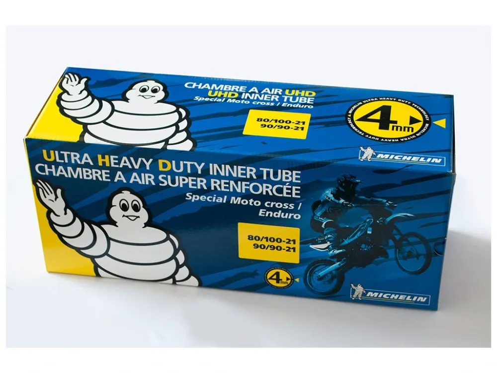 Must-Have Michelin duše CH 18" MGR VALVE TR4 120/90-18, 130/90-18, 140/80-18, 150/70-18 tloušťka 4mm