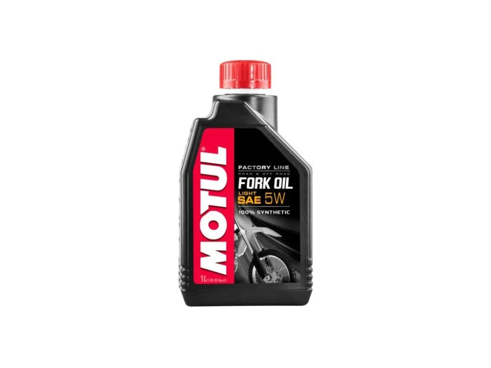 Akce MOTUL Fork Oil Factory Line 5W 1 litr, olej do tlumičů very light