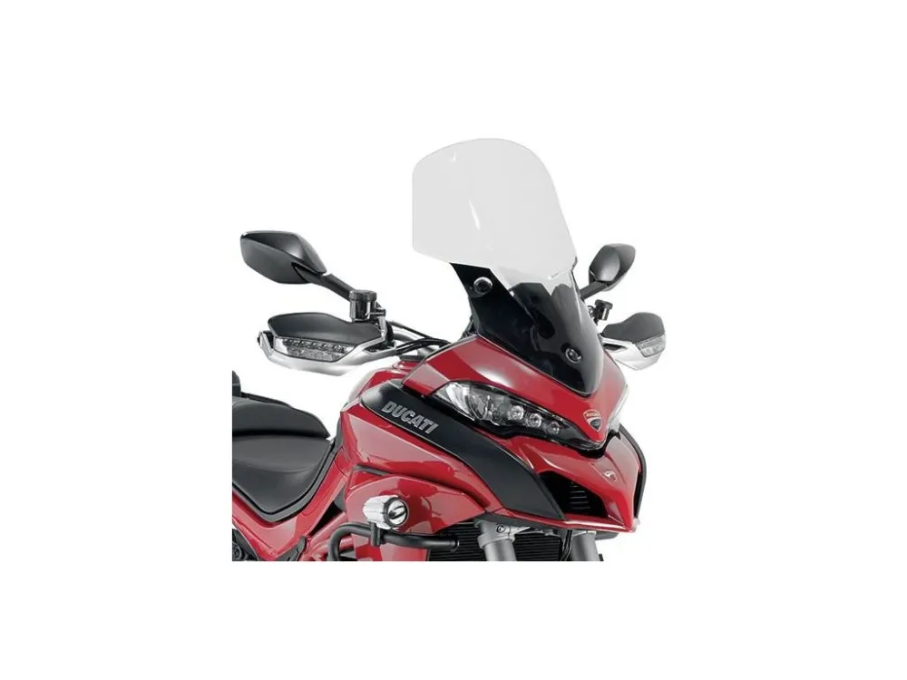 Novinka Kappa KD7406ST přední plexi, čiré 59 x 43 cm (VxŠ) DUCATI Multistrada 1200 (15-18), DUCATI