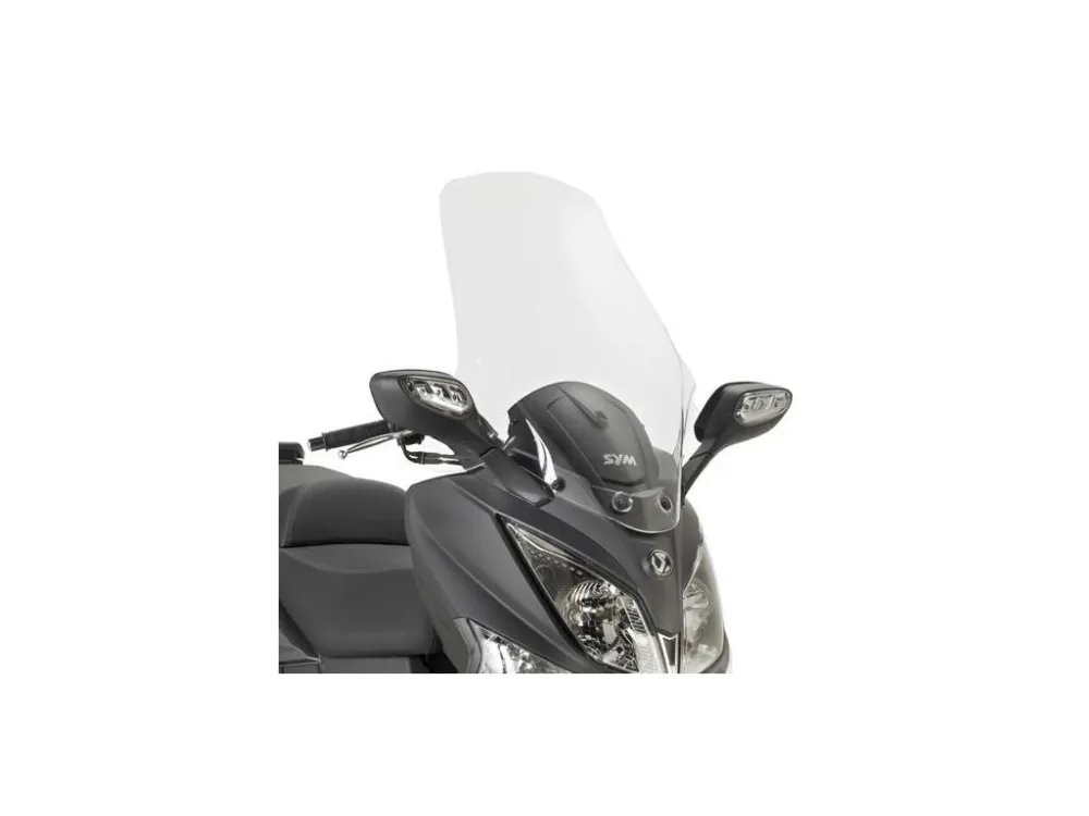 Kappa KD7052ST přední plexi, čiré s kryty rukou 82 x 59 cm (VxŠ) SYM Joymax 300i (12-19) Nízká Cena