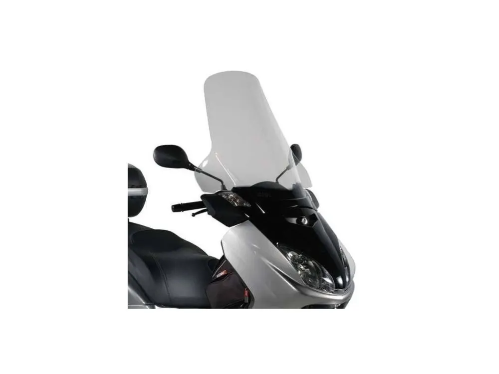 Aktuální Kappa KD438ST přední plexi, čiré 63,5 x 69,5 cm (VxŠ) MBK Skycruiser 125 (05-09), YAMAHA X