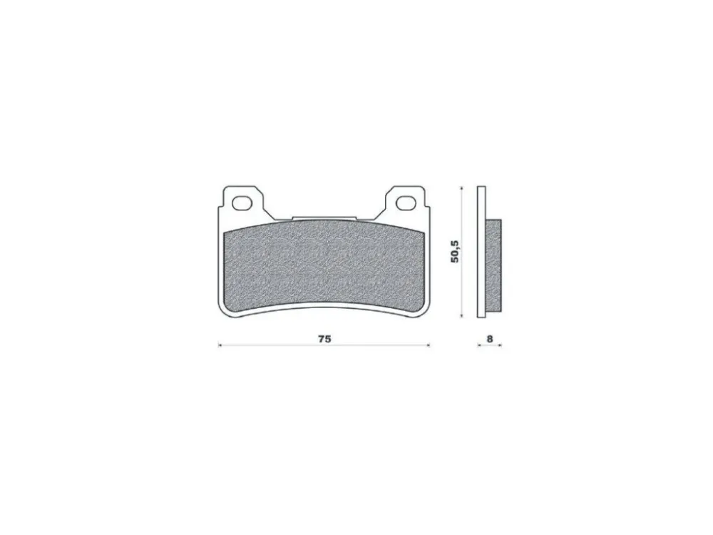 Brenta organické brzdové destičky FT3116 HONDA CB/CBR/VFR Levný