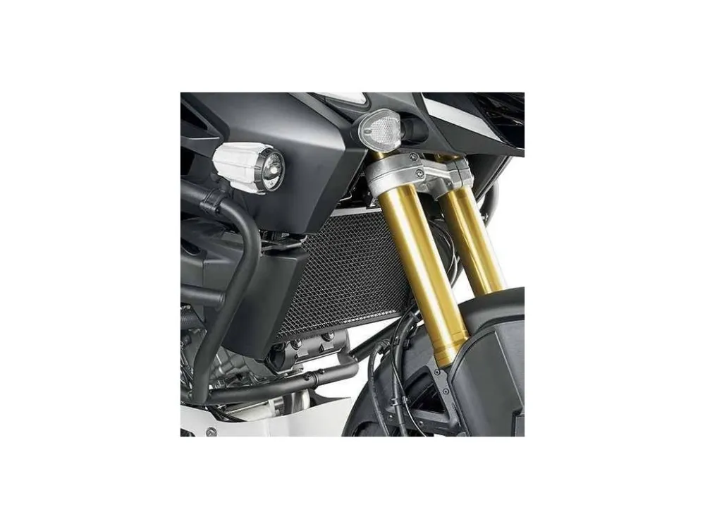 Výhodná Nabídka Kappa KPR3105 Kryt chladiče z nerezové oceli, černý lakovaný SUZUKI DL 1000 V Strom (14-16