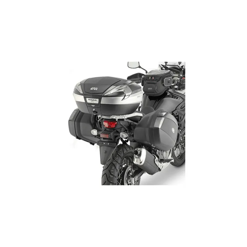 Dokud Zásoby Vydrží PLX3112 trubkový nosič Suzuki DL 650 V-Strom (17-24), pro boční kufry, jen pro V 35 nebo V 37