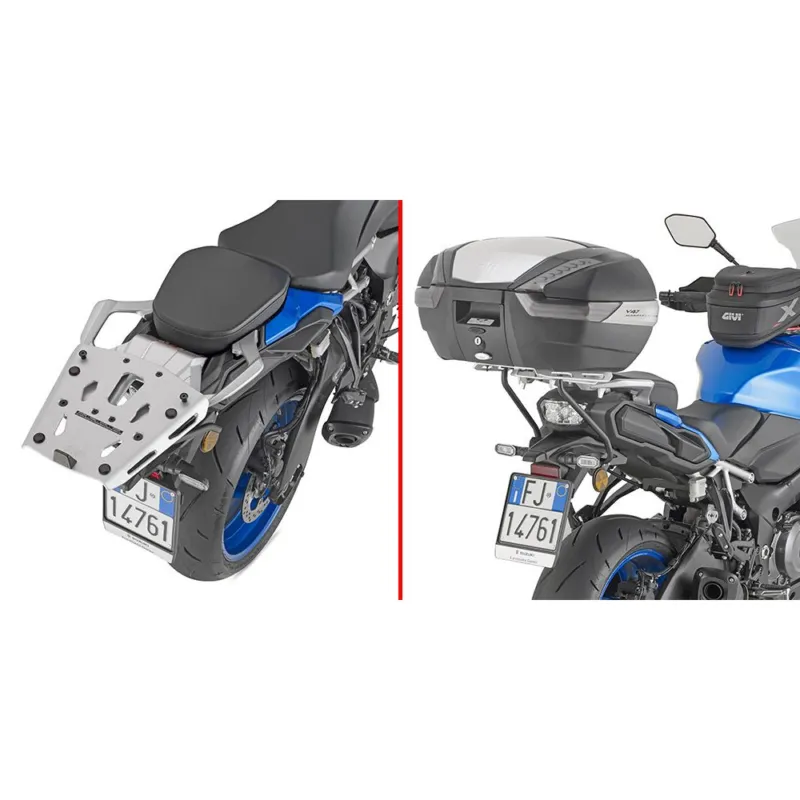 Omezená Nabídka SRA3128 hliníkový special rack Suzuki GSX S 1000 GX (24-26) včetně AL plotny pro MONOKEY