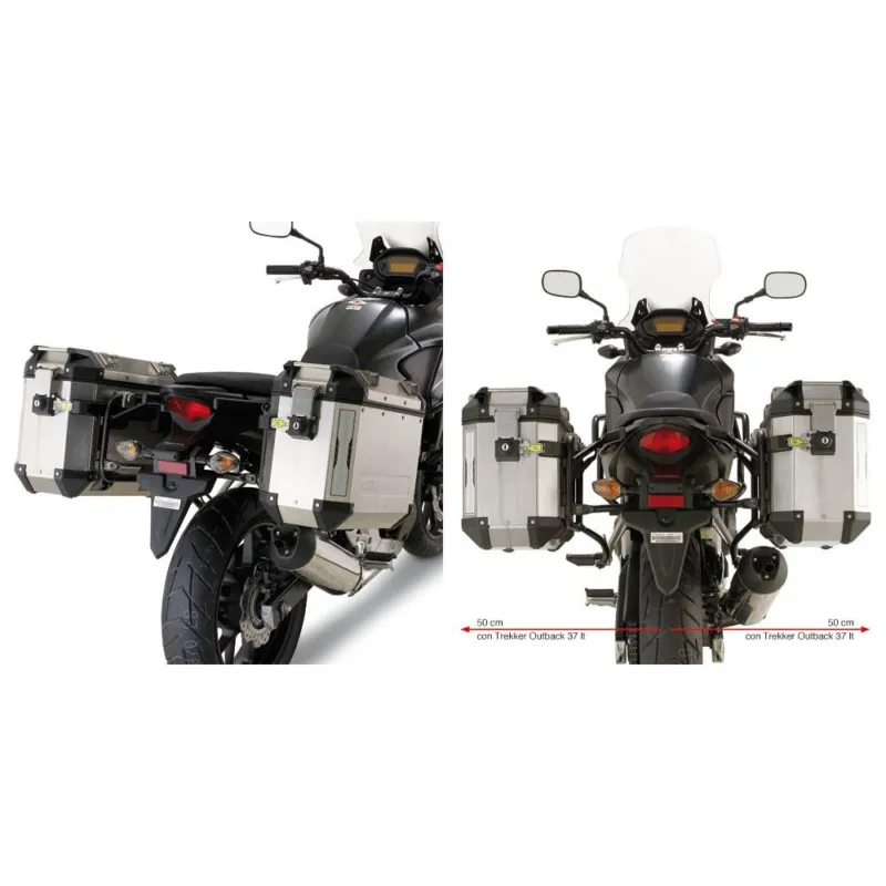 Akční Nabídka PL1121CAM trubkový nosič Honda CB 500 X (13-18) pro hliníkové boční kufry TREKKER OUTBACK