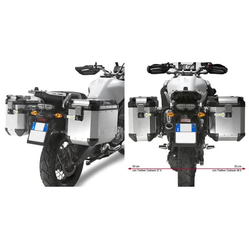 PL2119CAM trubkový nosič YAMAHA XT 1200Z (10-20) pro hliníkové boční kufry TREKKER OUTBACK Cenově Výhodný