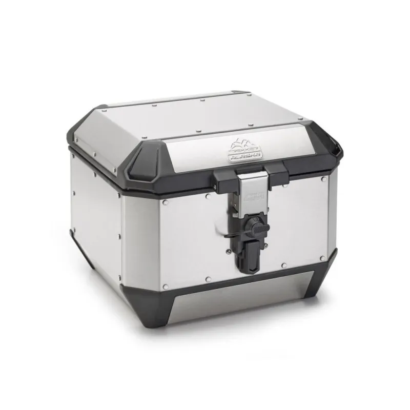 ALA44A stříbrný horní kufr GIVI Trekker ALASKA celohliníkový (Monokey topcase), objem 44 ltr. Akční Nabídka