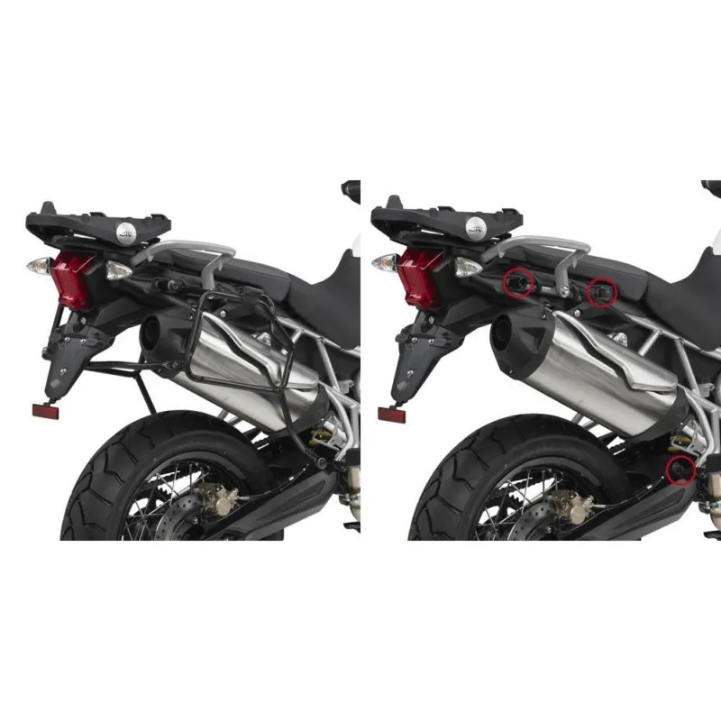PLR6409 trubkový nosič Triumph Tiger 800/800 XC/800 XR (11-17) - DEMONTOVATELNÝ Cenový Hit