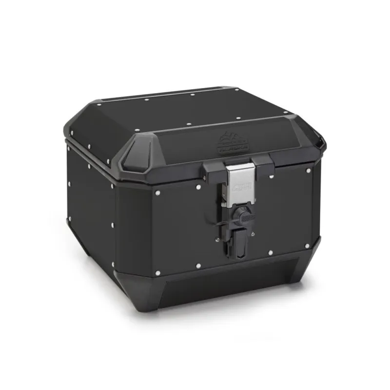 ALA44B černý horní kufr GIVI Trekker ALASKA celohliníkový (Monokey topcase), objem 44 ltr. Expresní Doručení