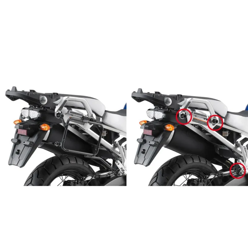Sezónní Sleva PLR2119 trubkový nosič Yamaha XT 1200Z Super Teneré (10-20) EASY FIT pro boč. kufry - DEMONTOVATELN