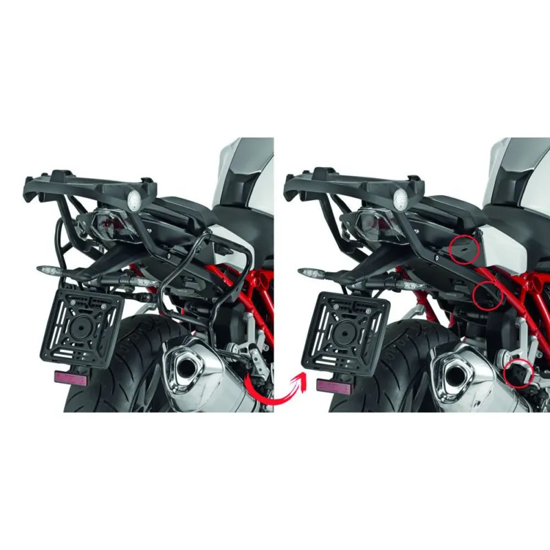 Ihned K Objednání PLXR5117 trubkový nosič BMW R 1200 R/RS (15-18), R 1250 R/RS (19-25) jen pro V 35/V 37