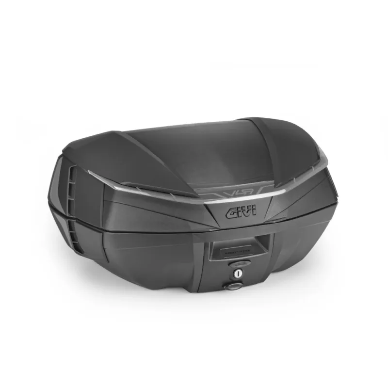 Expresní Doručení V49NB AIR kufr GIVI černý (Monokey) s čirou optikou a černým víkem, objem 49 ltr., černá "křidélka"