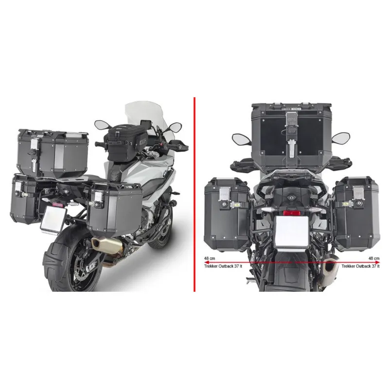 PLO5138CAM trubkový nosič PL ONE-FIT pro BMW S 1000 XR (20-26) pro boční kufry OBKN Super Cena