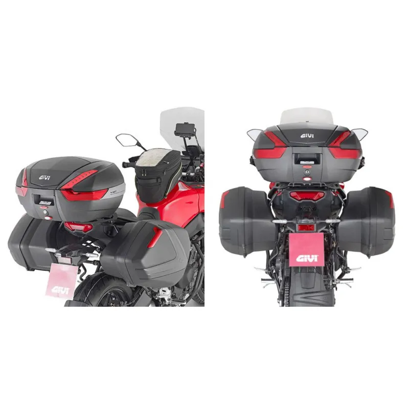PLX2159 trubkový nosič Yamaha Tracer 9 (21-24), jen pro kufry V 35/V 37 Jen Po Omezenou Doba
