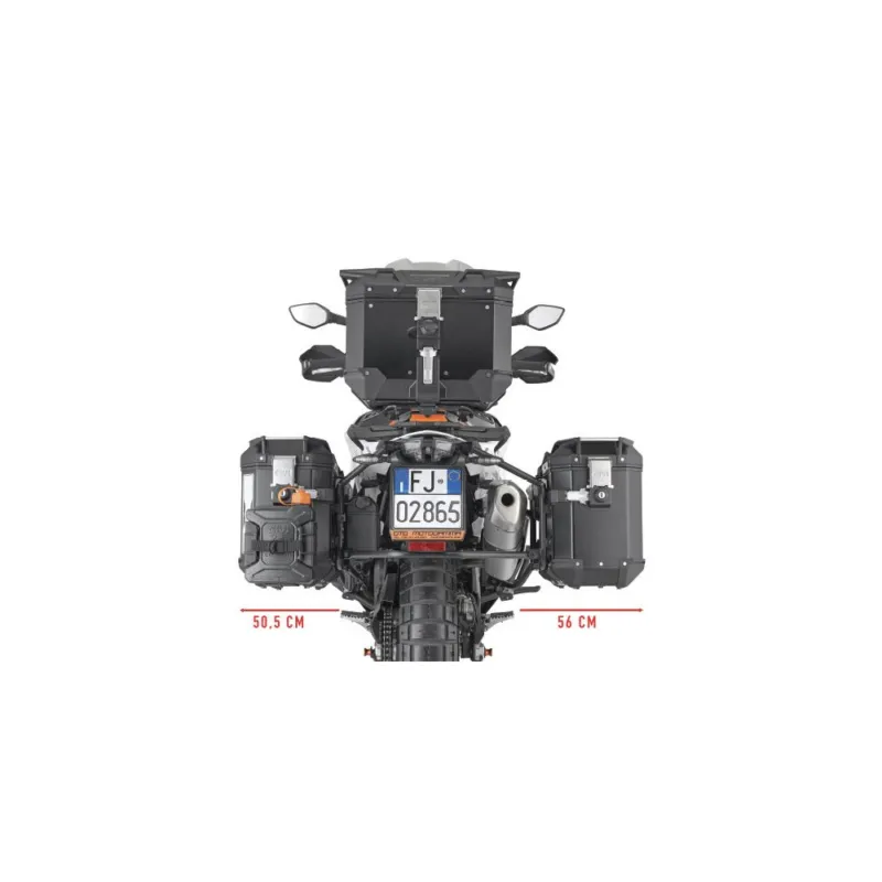 Koupit Online PLO7717CAM trubkový nosič PL ONE-FIT pro KTM 890 SMT (23-25) pro boční kufry OBKN