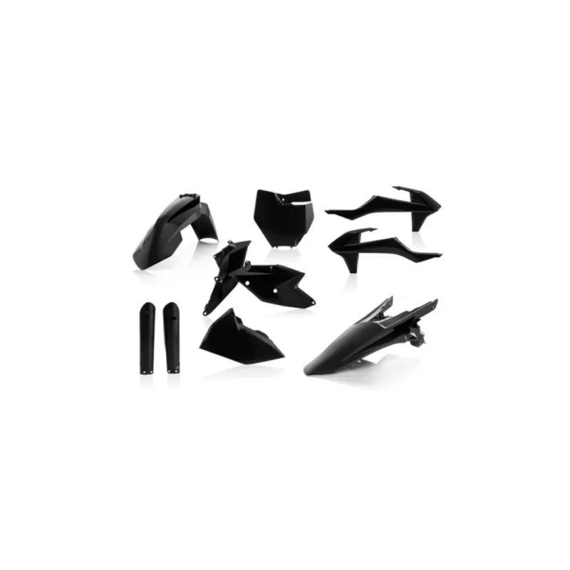 Poslední Šance Sada plastů ACERBIS pro KTM SX 16-18, SXF16-18, SX 250 2T 17-18 černá černá