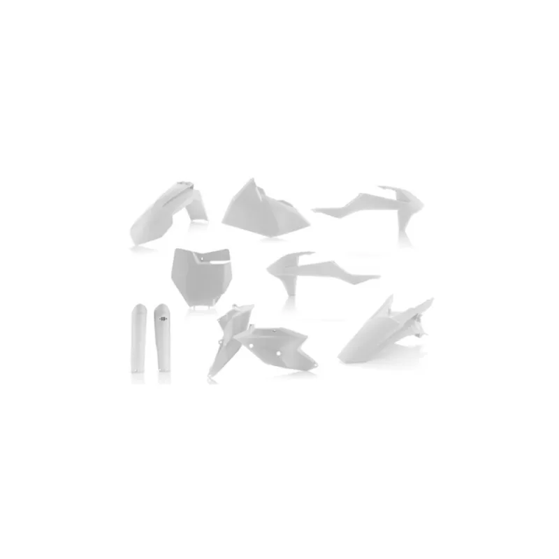 Sada plastů ACERBIS pro KTM SX 16-18, SXF16-18, SX 250 2T 17-18 bílá bílá Speciální Cena