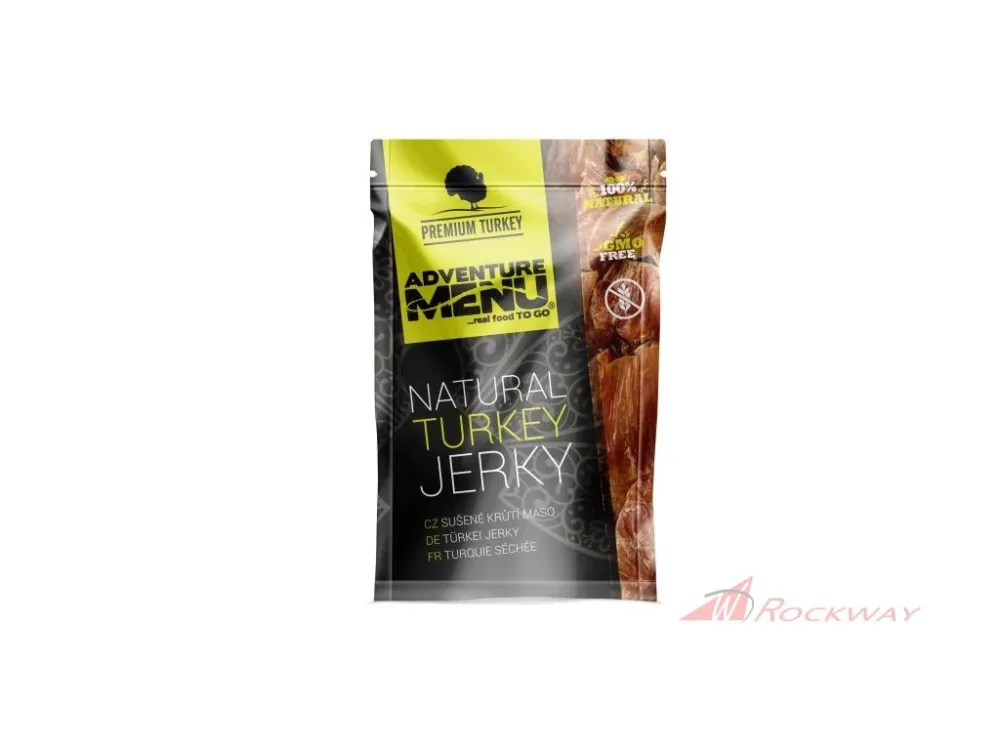 Krůtí JERKY - sušené krůtí maso 100g- 5A Nakupujte Hned
