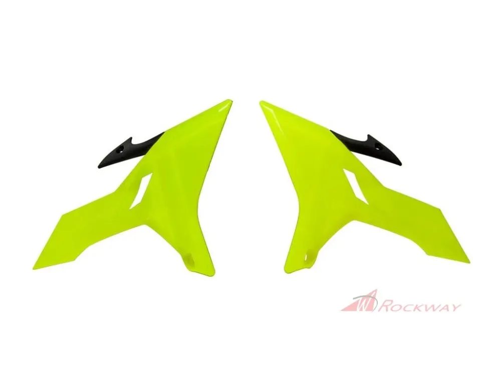 spoilery chladiče YAMAHA, RTECH (neon žluto-černé, pár)- 5A Ověřený