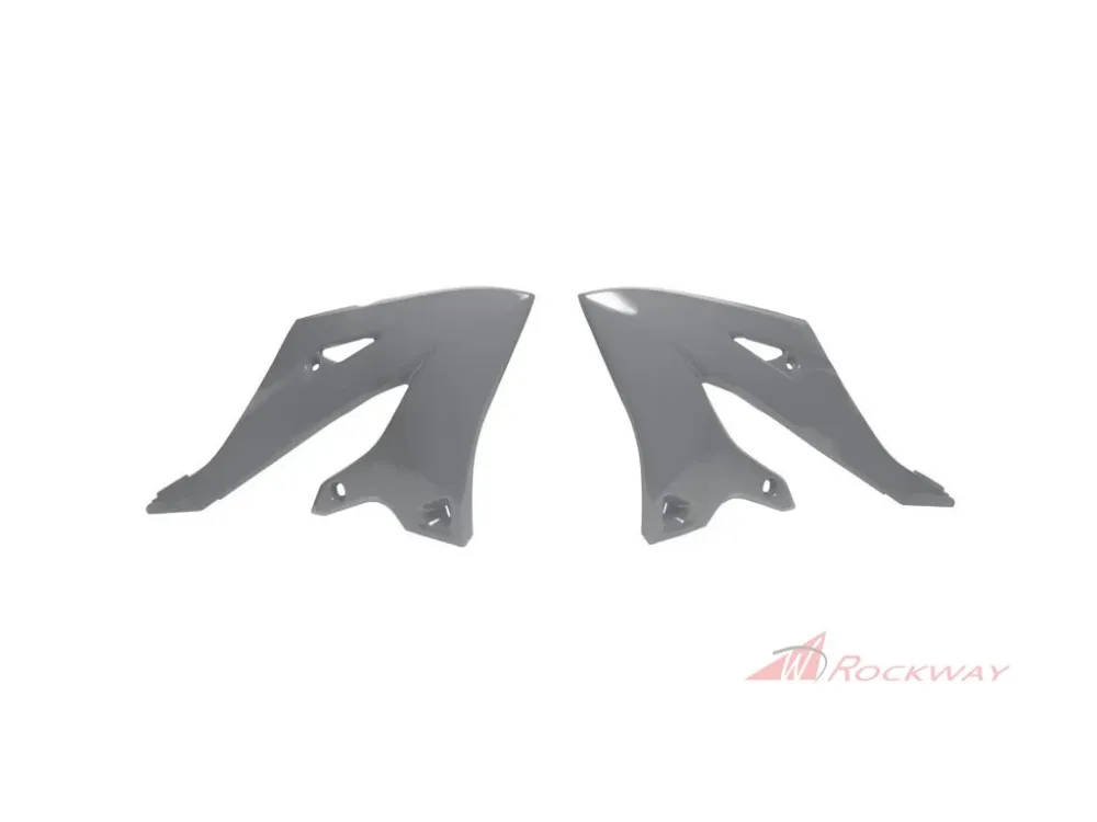 Aktuální spoilery chladiče YAMAHA, RTECH (šedé, pár)- 5A