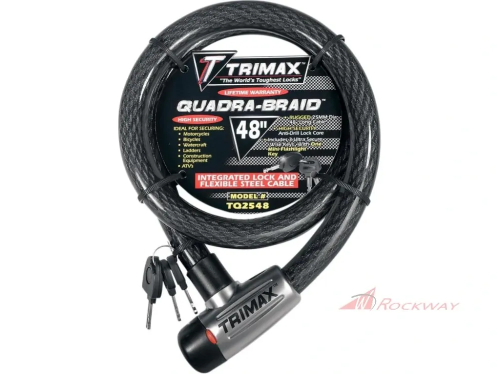 Objednat Nyní TRIMAX CABLE-LOCK TRIMAFLEX QUADRA BRAID 48'X25MM- 5A