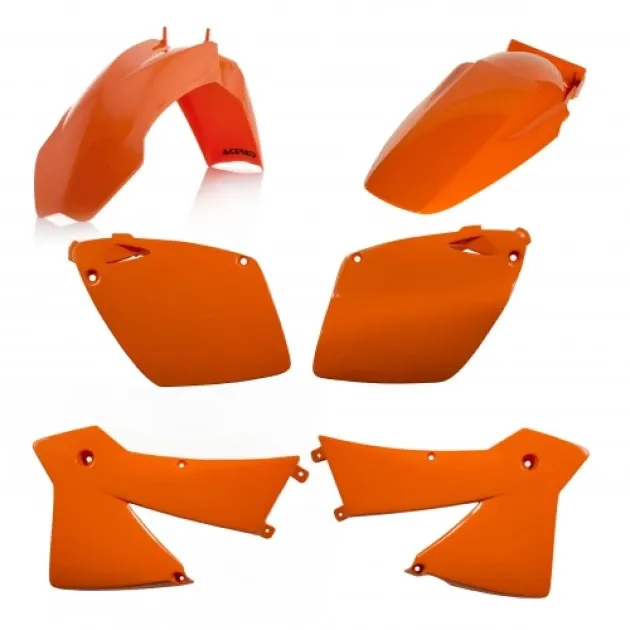 Rychlé Dodání Plastový kit Acerbis pro KTM EXCF 400/530/450/500 03,SXF 450/525 03 oranž