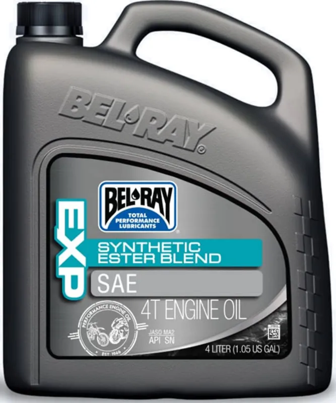 Motorový olej Bel-Ray EXP SYNTHETIC ESTER BLEND 4T 10W-40 4 l Koupit Online
