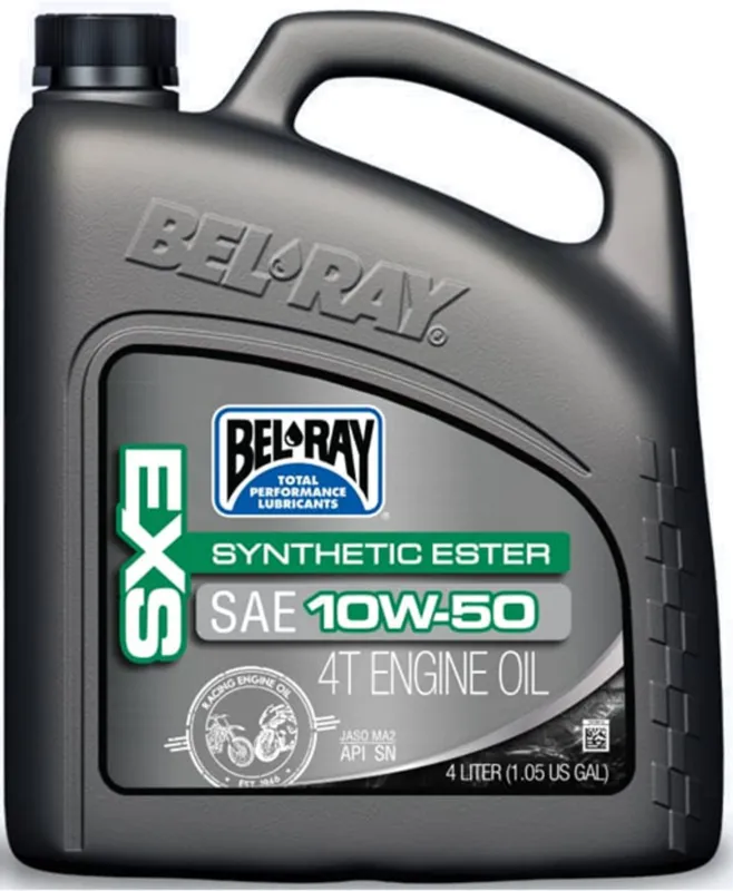 Motorový olej Bel-Ray EXS FULL SYNTHETIC ESTER 4T 10W-50 4 l Nakupujte Hned