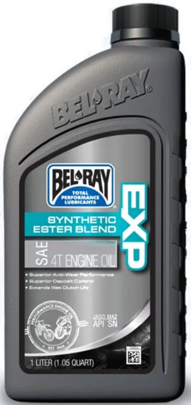 Cenový Hit Motorový olej Bel-Ray EXP SYNTHETIC ESTER BLEND 4T 10W-40 1 l