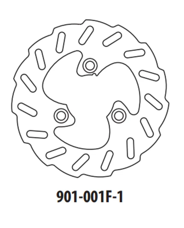 Brzdový kotouč GOLDFREN 901-001F-1 přední 190 mm Nejprodávanější