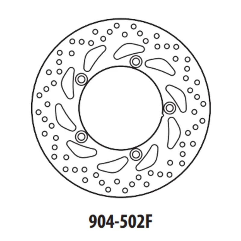 Brzdový kotouč GOLDFREN 904-502F přední 260 mm Výprodej