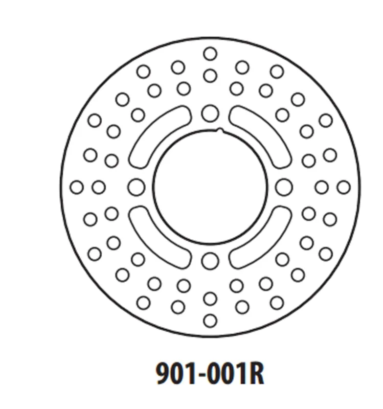 Akce Brzdový kotouč GOLDFREN 901-001R zadní 190,7 mm