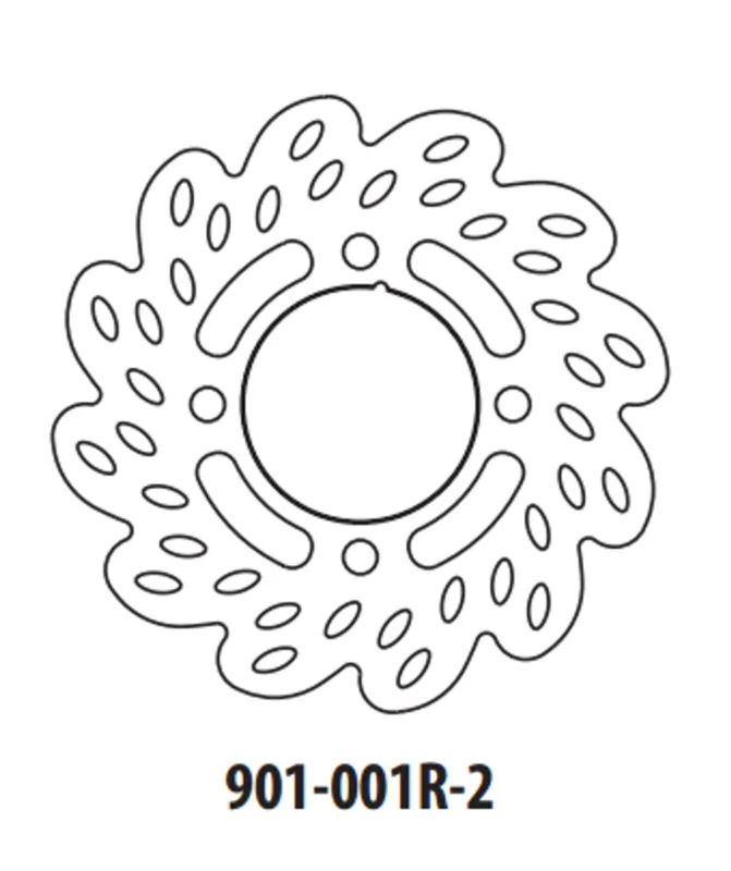 Brzdový kotouč GOLDFREN 901-001R-2 zadní 190,7 mm Sezónní Sleva